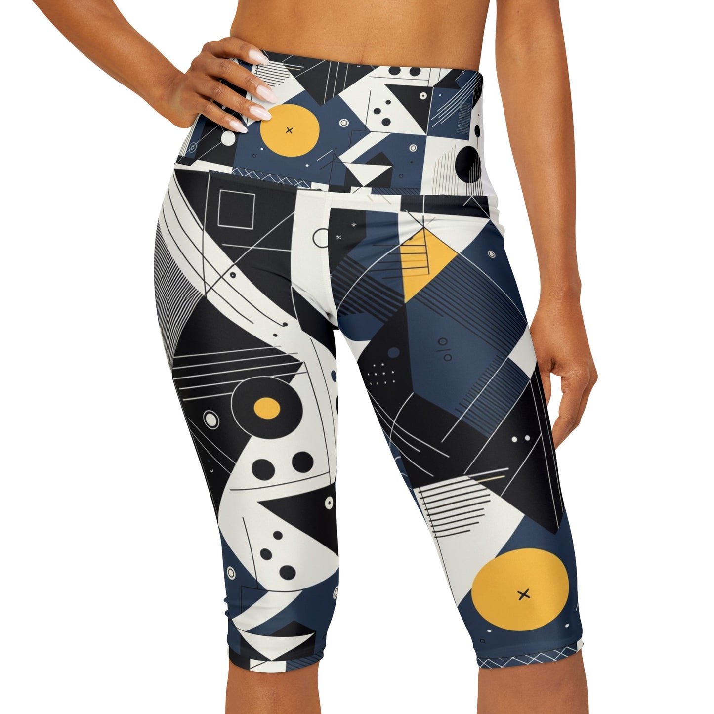 Yoga Capri Leggings (AOP)